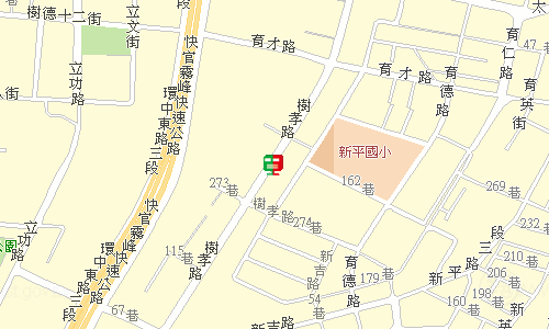 太平宜欣郵局郵務股地圖