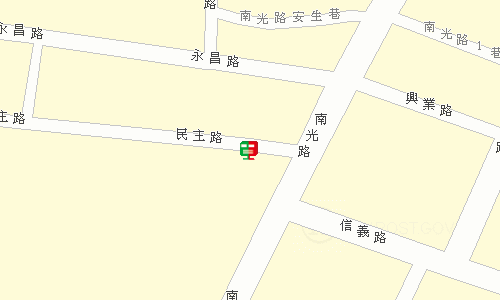 崙背郵局地圖