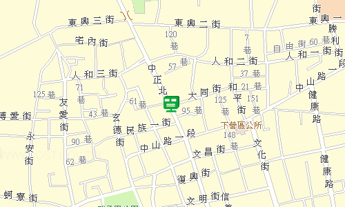 下營郵局地圖