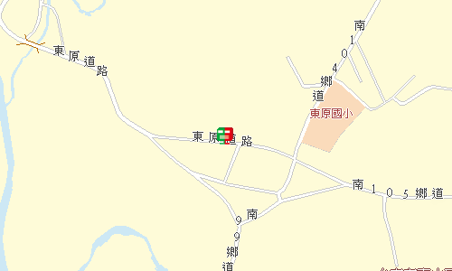 東原郵局地圖