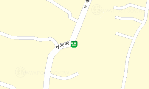 東勢厝郵局地圖