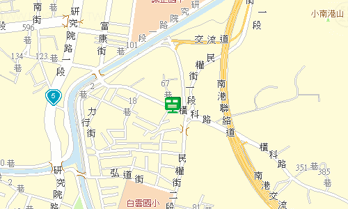 汐止郵局郵務股地圖