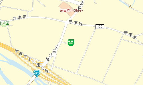 後龍郵局地圖