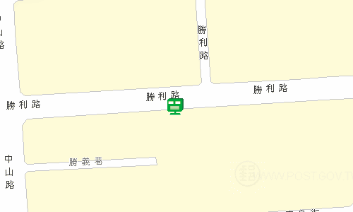 屏東郵局郵務股地圖