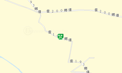 古坑郵局地圖