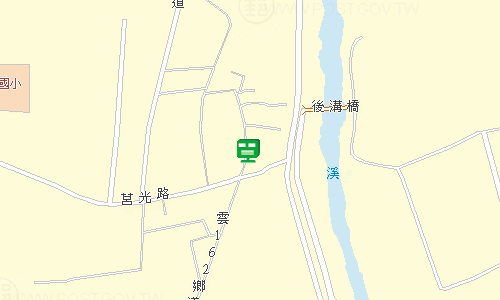 北港郵局地圖