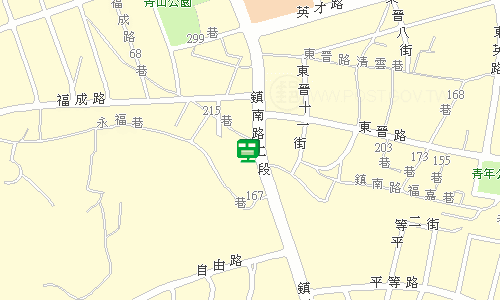 台中港郵局郵務股地圖
