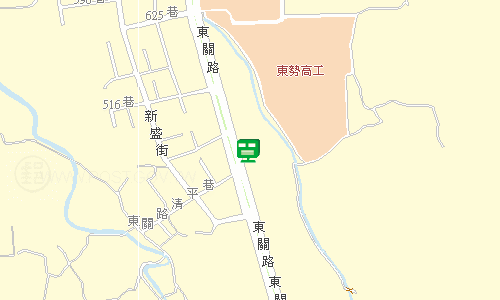 東勢郵局地圖