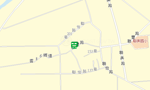 大埤郵局地圖