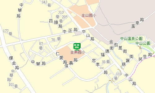 金山郵局地圖