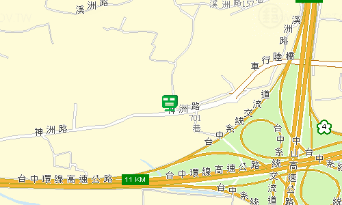 神岡社口郵局地圖