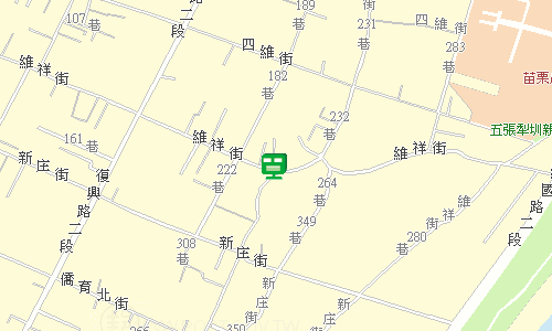 苗栗郵局郵務股地圖