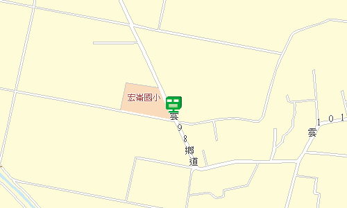 土庫郵局地圖
