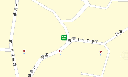 大埤郵局地圖