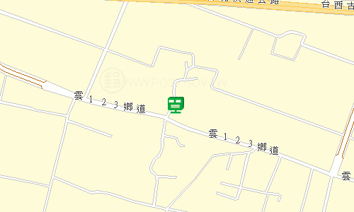 台西郵局地圖