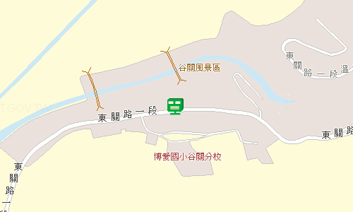 和平谷關郵局地圖