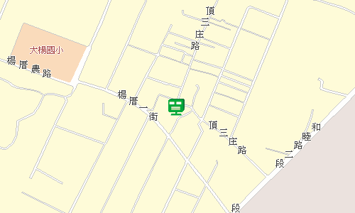 台中港郵局郵務股地圖