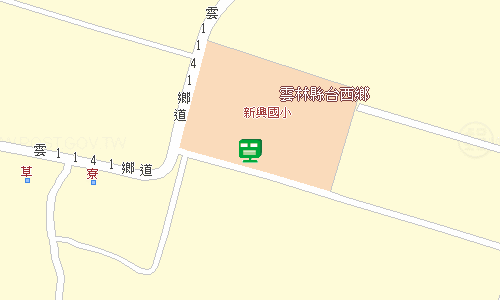 台西郵局地圖