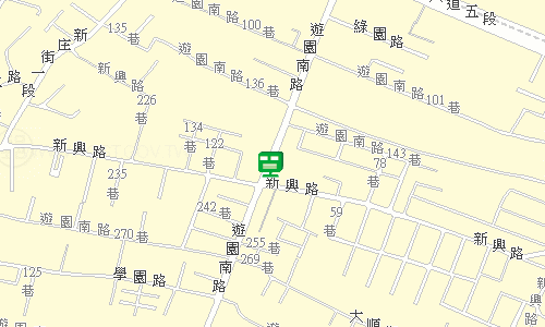 台中港郵局郵務股地圖