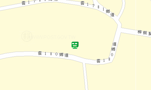大埤郵局地圖