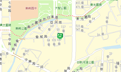 大里郵局郵務股地圖