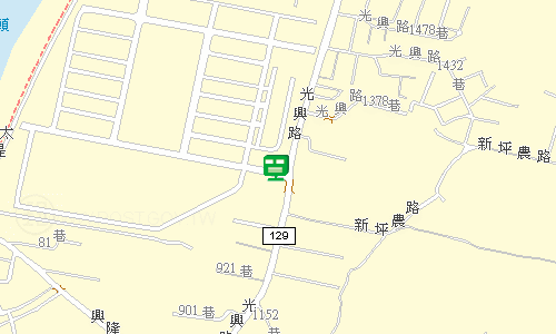 太平宜欣郵局郵務股地圖