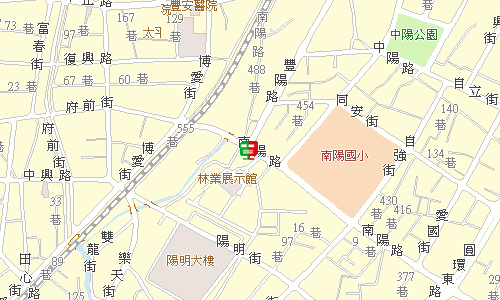 豐原郵局郵務股地圖