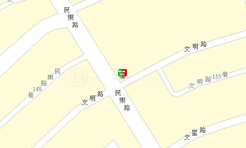 北港郵局地圖