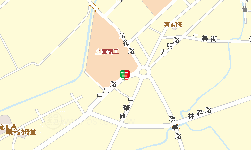 土庫郵局地圖