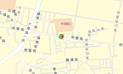 雲林郵局郵務股地圖
