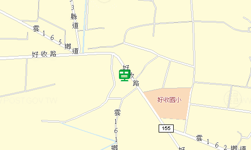 北港郵局地圖
