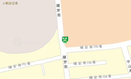 斗南郵局地圖