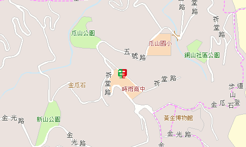 瑞芳郵局地圖