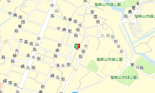 台中港郵局郵務股地圖