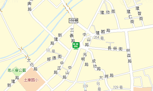 土庫郵局地圖