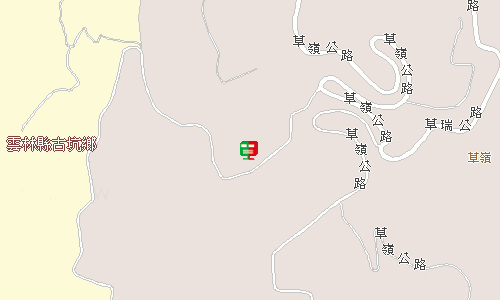 古坑草嶺郵局地圖
