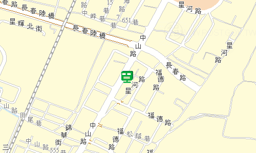 台中港郵局郵務股地圖