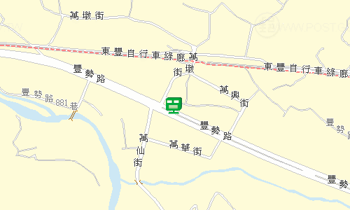 東勢郵局地圖
