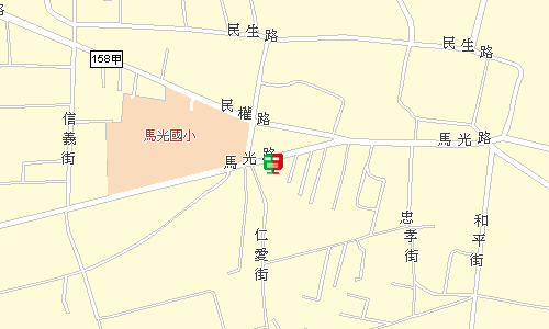 土庫馬光郵局地圖
