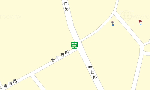 水林郵局地圖