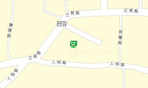 屏東南州郵局地圖