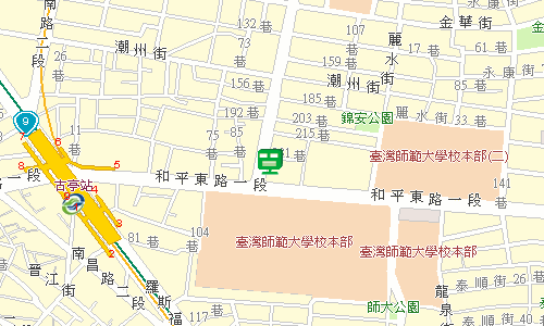 臺北郵局大安投遞股地圖