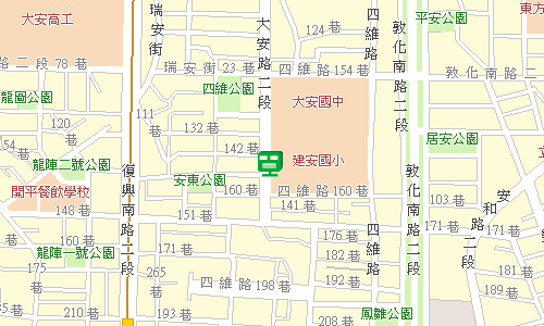 臺北郵局大安投遞股地圖