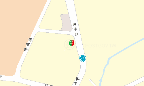 屏東高樹郵局地圖