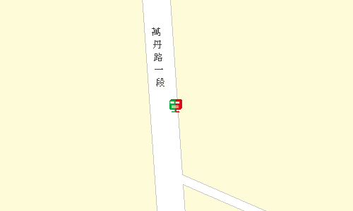 屏東萬丹郵局地圖