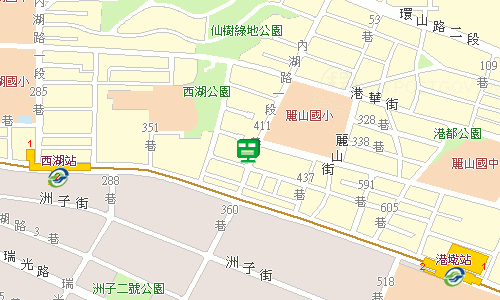 內湖郵局郵務股地圖