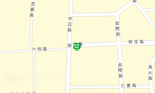 屏東潮州郵局地圖