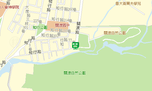 北投郵局郵務股地圖