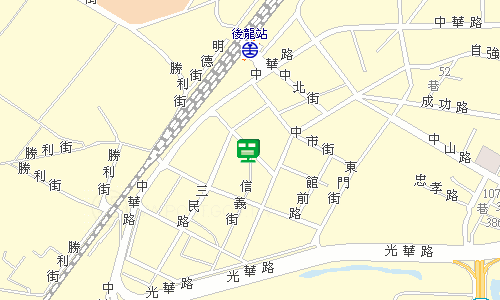 後龍郵局地圖