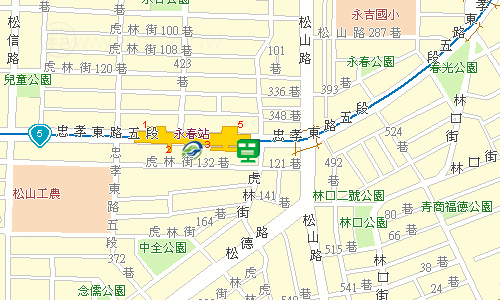 臺北郵局大安投遞股地圖